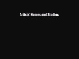 [Download PDF] Artists' Homes and Studios Ebook Free