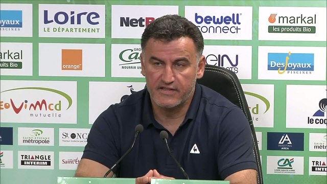 Foot - L1 - ASSE : Galtier «J'apprécie d'être là pour cette dernière de la saison»