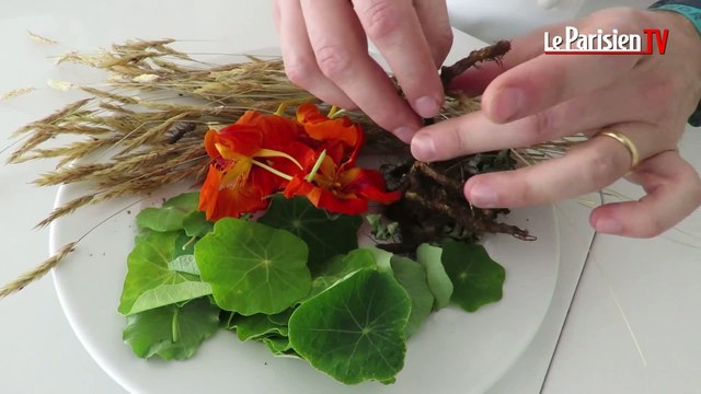 Aux journées des plantes à Chantilly, le chef étoilé cuisine des fleurs