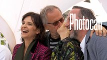 Fabrice Luchini, Juliette Binoche (Ma Loute) - Photocall Officiel - Cannes 2016 CANAL 