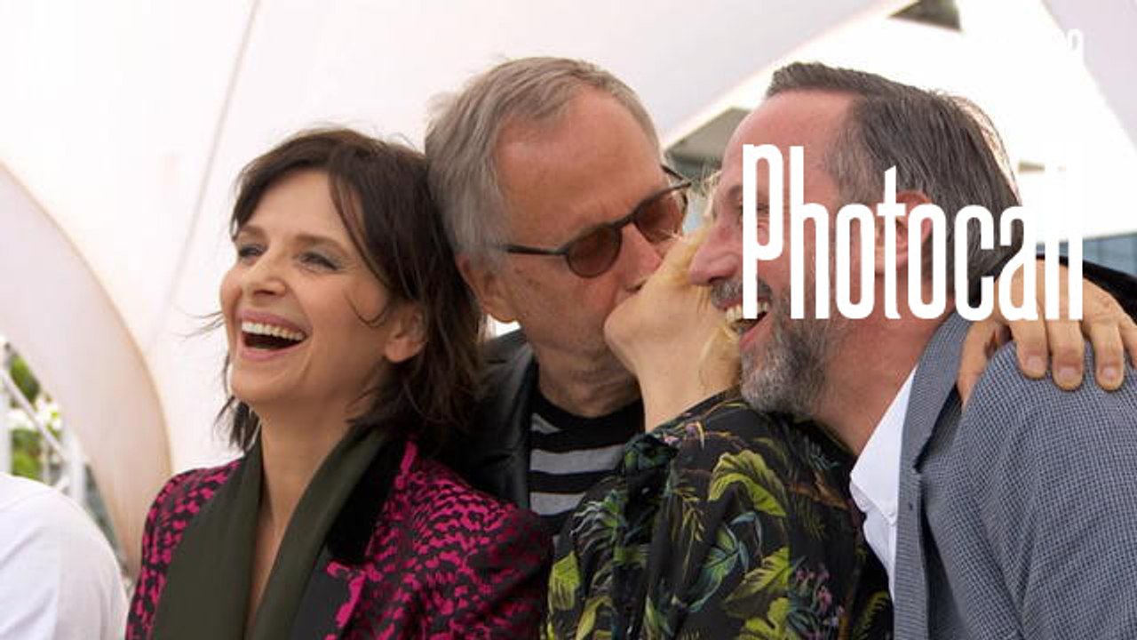Fabrice Luchini, Juliette Binoche (Ma Loute) - Photocall Officiel - Cannes 2016 CANAL+