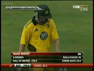 Lasith Malinga's 3rd Hat-Trick in ODI Cricket vs Australia 2011