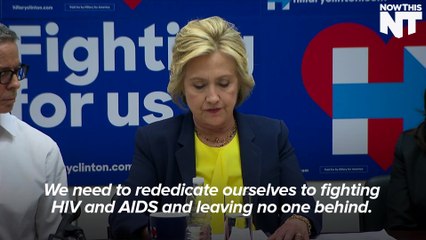 Clinton Meets with HIV/AIDS Advocates After Sanders Cancels Meeting with Groups