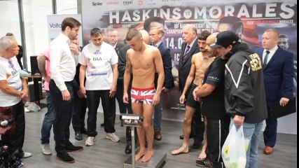 ANDREW SELBY v LOUIE NORMAN OFFICAL WEIGH IN & HEAD TO HEAD _ HASKINS v MORALES