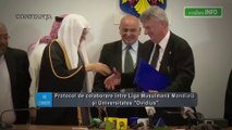 Protocol de colaborare între Liga Musulmană Mondială și Universitatea Ovidius din Constanta