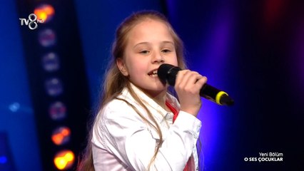 Ebrar Fazlıoğlu 'Tik Tak' - O Ses Çocuklar 11 Mayıs 2016