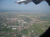 EuroLot ATR 42 500 Landing at Frederic Chopin Airport (Warsaw) 07/27/2012