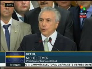 Brasil: Michel Temer hace un llamado a la calma