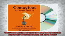 READ FREE Ebooks  CONTAGIOUS AudiobookContagious Why Things Catch On Audiobook Unabridged Audio CD Full Free