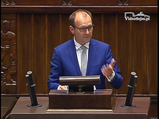 Poseł Marek Sowa - Wystąpienie z dnia 11 maja 2016 roku.