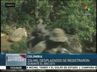 Colombia, el país con más desplazados en todo el mundo
