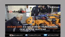ROBOT HUMANOIDE SE USÓ PARA RESCATAR TESOROS DE LAS PROFUNDIDADES DEL MAR-VIDEO