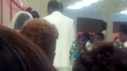 When wedding goes wrong, Girlfriend shows up to wedding.