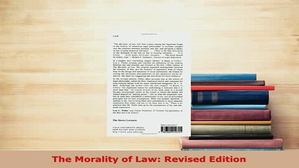 Download  The Morality of Law Revised Edition Free Books