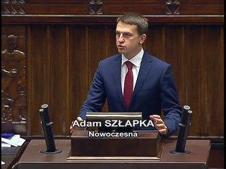 Poseł Adam Szłapka - Wystąpienie z dnia 12 maja 2016 roku.