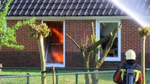 Woonboerderij in Mussel door brand verwoest - RTV Noord