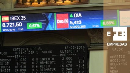 La Bolsa española salva la semana de las pérdidas al subir el 0,67%
