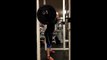 Robbie Walden 315 lbs 20 Rep Back Squat at 155 lbs Body Weight