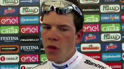 Giro 2016 - Bob Jungels après la 7e étape : "4e du général, une surprise pour moi"