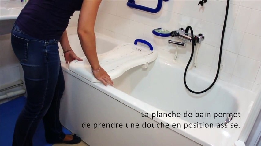 Comment installer et utiliser une planche de bain ? - Vidéo Dailymotion