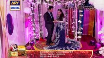 Newly-weds enter into reception venue in unique way