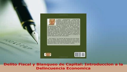 Download  Delito Fiscal y Blanqueo de Capital Introduccion a la Delincuencia Economica  EBook