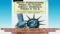 FREE PDF  What Foreigners Need To Know About America From A To Z How to understand crazy American  FREE BOOOK ONLINE