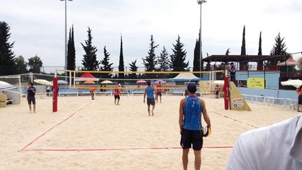 10 POL vs RK 1-2 Fijalek/Prudel (21-16, 17-21, 13-15)