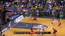 Fantastic buzzer beater 3 points draper CSK vs Lokomotiv f4 euroleague 13-05-2016 HD