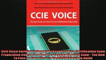 FREE DOWNLOAD  CCIE Cisco Certified Internetwork Expert Voice Certification Exam Preparation Course in a  FREE BOOOK ONLINE