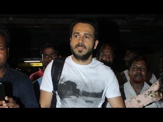 Emraan Hashmi Spotted At Mumbai Airport