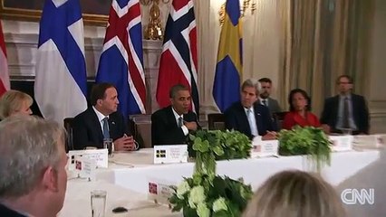 Obama praises Nordic nations at White House