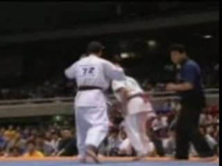 Kyokushin fight - Ryu Narushima vs N. Aldeyn Jipaje