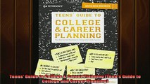 FREE DOWNLOAD  Teens Guide to College  Career Planning Teens Guide to College and Career Planning  FREE BOOOK ONLINE