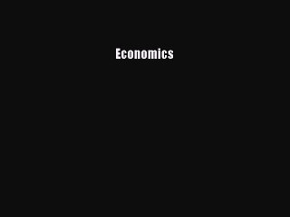 Read Economics Ebook Free