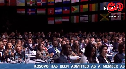 FIFA Congress 2016: Kosovo becomes FIFA 13/5/2016