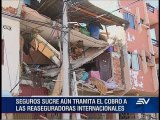 Seguros Sucre entregó recursos al IESS para reconstrucción de zonas afectadas por terremoto