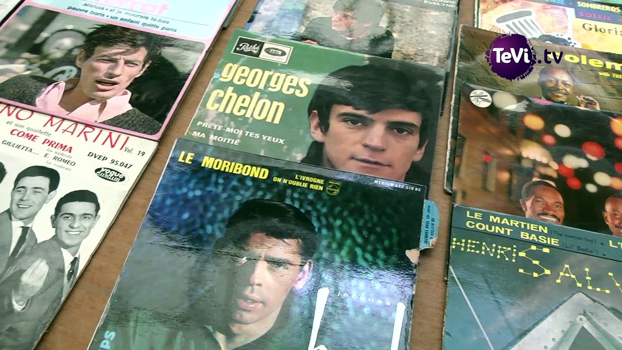 La foire aux disque à Sainte-Mère-Eglise