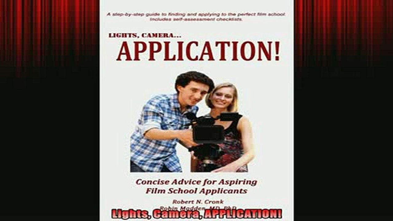 EBOOK ONLINE  Lights Camera APPLICATION  FREE BOOOK ONLINE