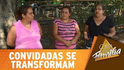 Veja como foi a transformação das convidadas