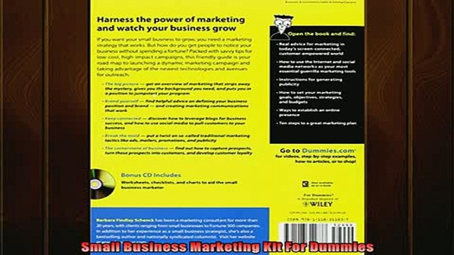 READ book Small Business Marketing Kit For Dummies Free Online