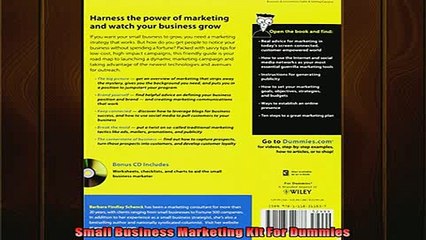 READ book  Small Business Marketing Kit For Dummies Free Online