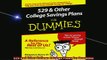 FREE DOWNLOAD  529 and Other College Savings Plans For Dummies  BOOK ONLINE