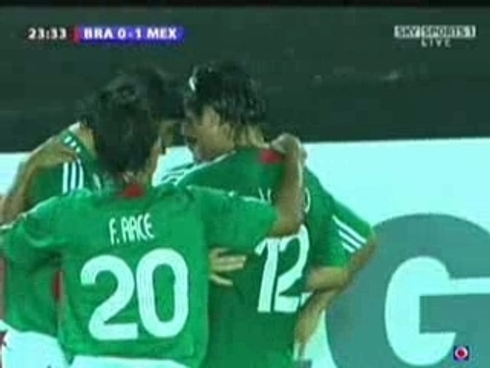 Brazil 0 - 1 Mexico - Castillo