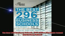 FREE PDF  The Best 296 Business Schools 2013 Edition Graduate School Admissions Guides  BOOK ONLINE