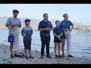 Tranh tài bắt cá tại Nha Trang - Cha Con Hợp Sức - trận bán kết đầu tiên - tập 44.