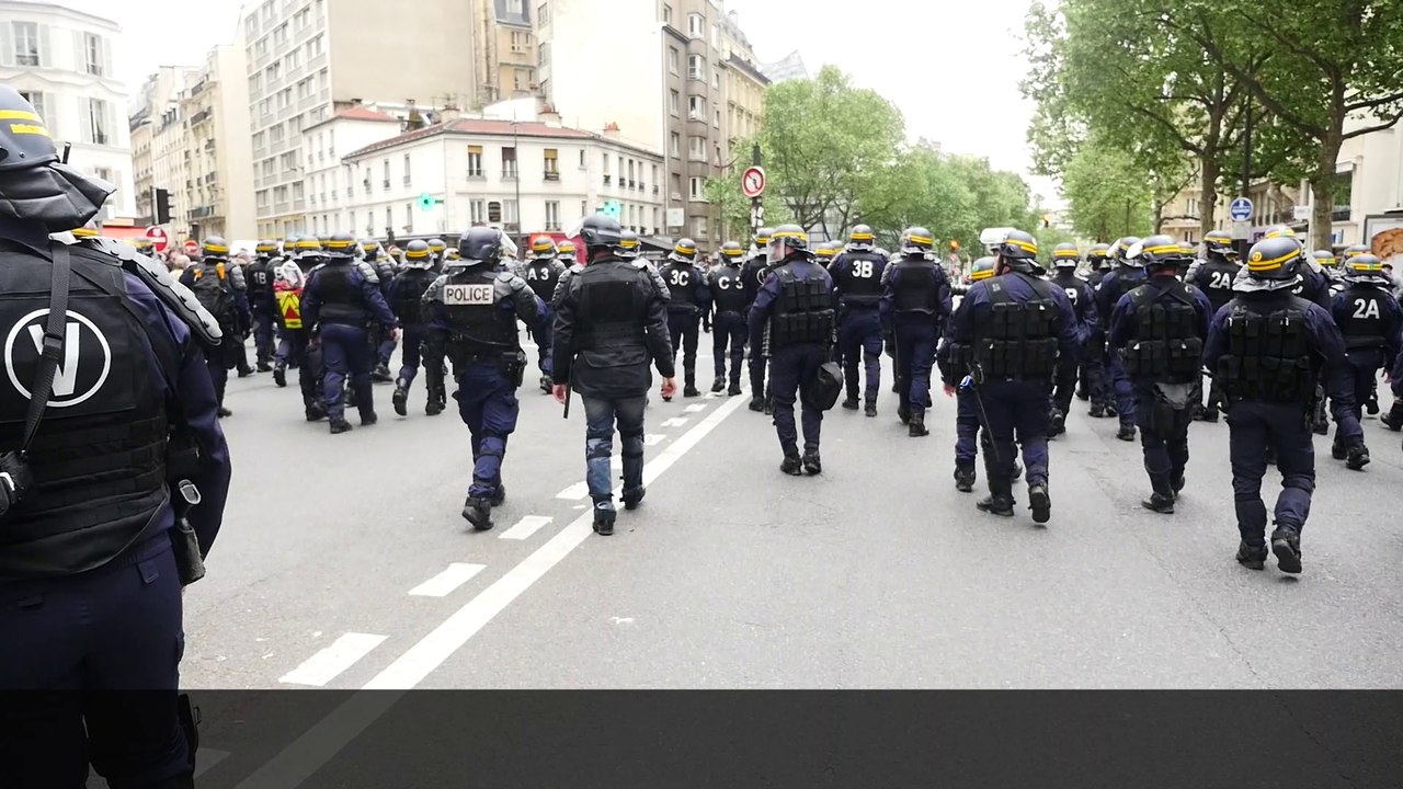 Une manifestation du 12 mai 2016 sous haute tension