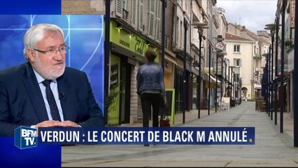 Annulation du concert de Black M  à Verdun: Todeschini condamne un "déferlement de haine"