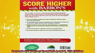 READ book  Barrons SAT Subject Test Math Level 2 11th Edition  DOWNLOAD ONLINE