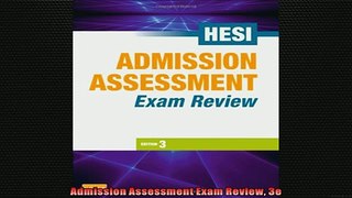FREE PDF  Admission Assessment Exam Review 3e  FREE BOOOK ONLINE